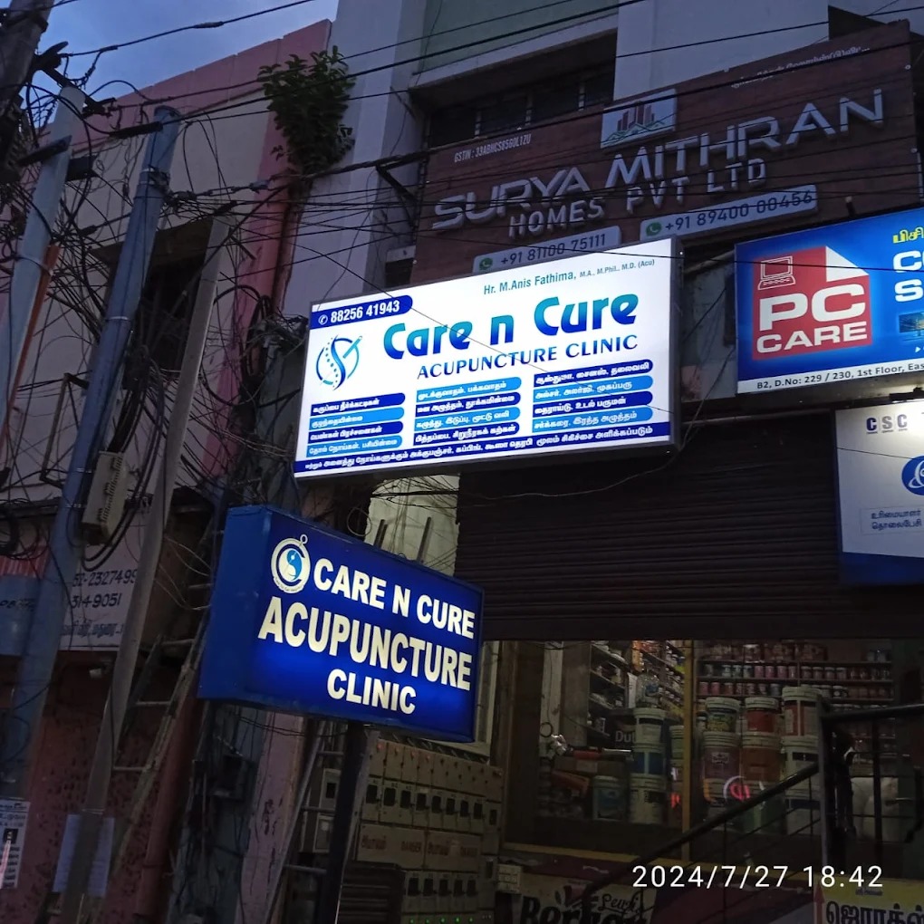 Care n Cure Clinic Signboard